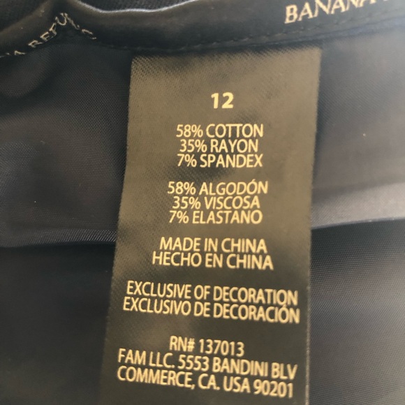 Banana Republic crop pants size 12 - Picture 2 of 5